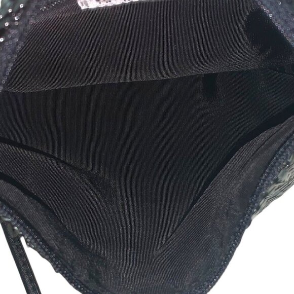 Whiting & Davis Black Mesh Crossbody Shoulder Bag - Picture 6 of 10